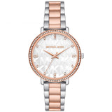 Michael Kors Pyper Quartz White Dial Two Tone Steel Strap Watch For Women - MK4667 Buy Now By Michael Kors