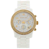Michael Kors Runway White Dial White Steel Strap Watch for Women - MK5237 Buy Now By Michael Kors