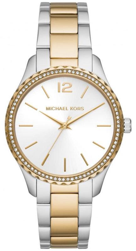 Michael Kors Layton Quartz Silver Dial Two Tone Steel Strap Watch For Women - MK6899 Buy Now By Michael Kors
