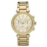 Michael Kors Parker Gold Dial Gold Steel Strap Watch for Women - MK5354 Buy Now By Michael Kors