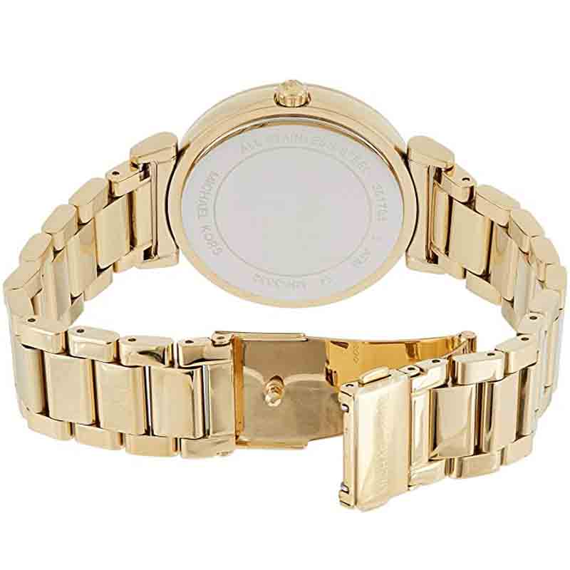 Michael Kors Catlin Mother of Pearl Dial Gold Steel Strap Watch for Women - MK3332 Buy Now By Michael Kors