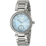 Michael Kors Skylar Quartz Blue Dial Silver Steel Strap Watch For Women - MK5988 Buy Now By Michael Kors