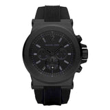 Michael Kors Dylan Black Dial Black Rubber Strap Watch for Men - MK8152 Buy Now By Michael Kors
