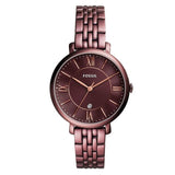 Fossil Jacqueline Brown Dial Brown Steel Strap Watch for Women - ES4100 Buy Now By Fossil