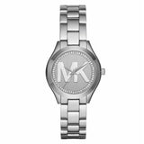 Michael Kors Mini Slim Runway Silver Dial Silver Steel Strap Watch for Women - MK3548 Buy Now By Michael Kors