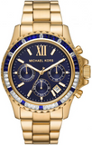 Michael Kors Everest Chronograph Blue Dial Gold Steel Strap Watch For Women - MK6971 Buy Now By Michael Kors
