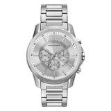 Armani Exchange Outerbanks Chronograph Silver Dial Silver Steel Strap Watch For Men - AX7141 Buy Now By Armani Exchange