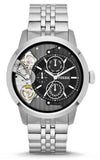 Fossil Townsman Multifunction Black Dial Silver Steel Strap Watch for Men - ME1135 Buy Now By Fossil