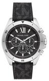 Michael Kors Brecken Chronograph Black Dial Black Leather Strap Watch For Men - MK8850 Buy Now By Michael Kors