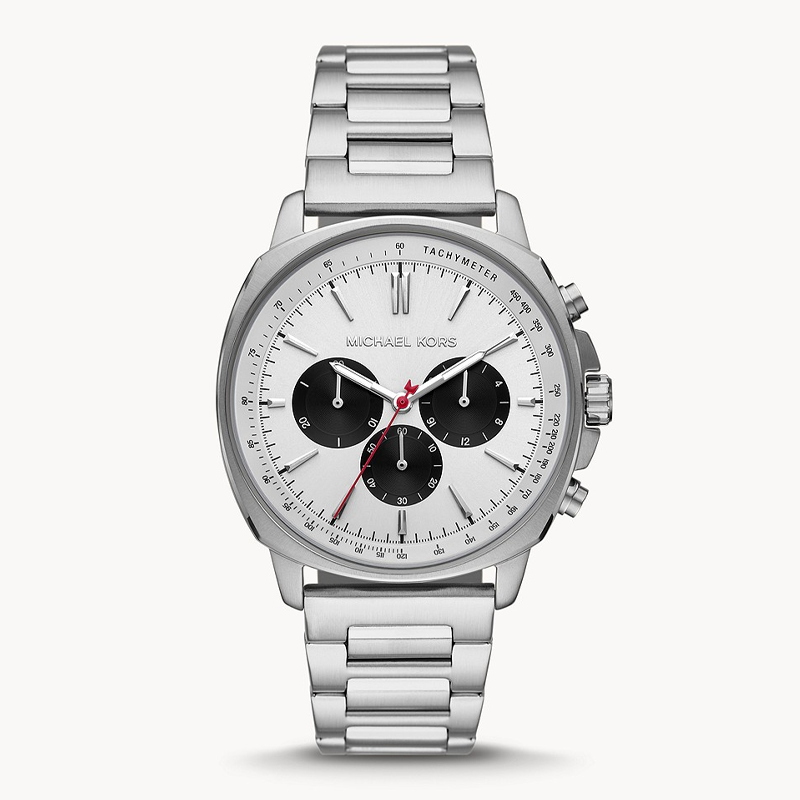Michael Kors Sullivan Quartz White Dial Silver Steel Strap Watch For Men - MK8968 Buy Now By Michael Kors