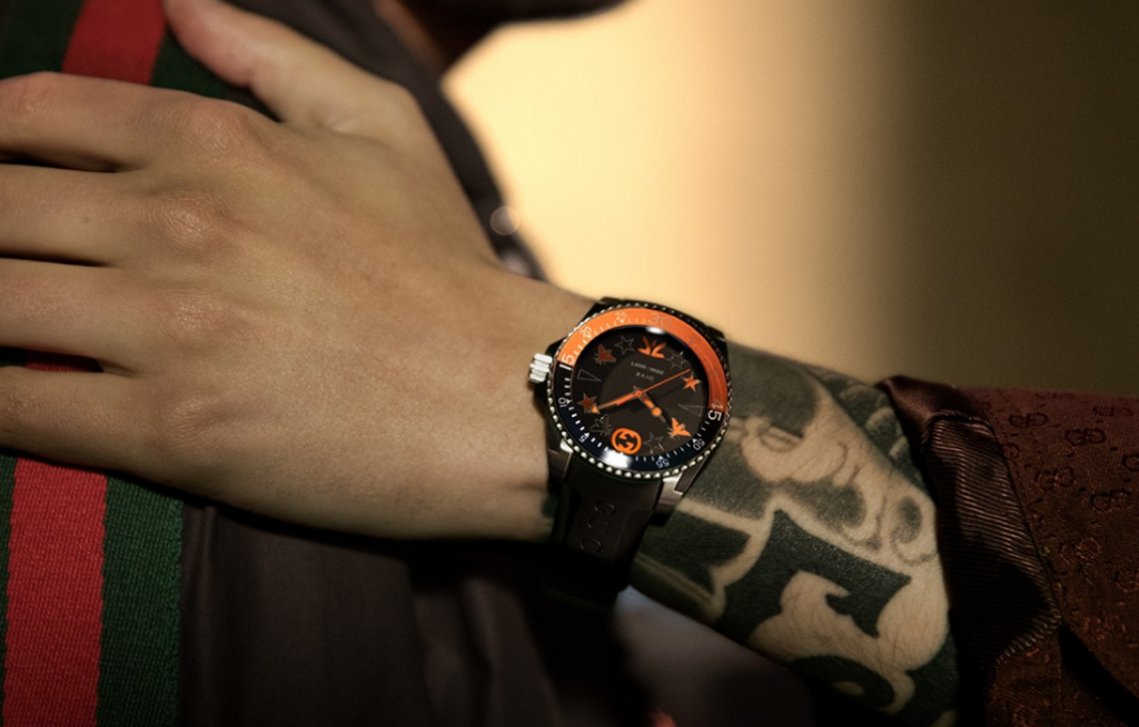 Gucci Dive Limited Edition Black Dial Black Rubber Strap Unisex Watch - YA136333 Buy Now By Gucci