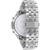 Tommy Hilfiger West Quartz Black Dial Silver Steel Strap Watch For Men - 1791707 Buy Now By Tommy Hilfiger