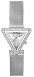 Guess Fame Diamonds Silver Dial Silver Mesh Bracelet Watch for Women - GW0508L1 Buy Now By Guess