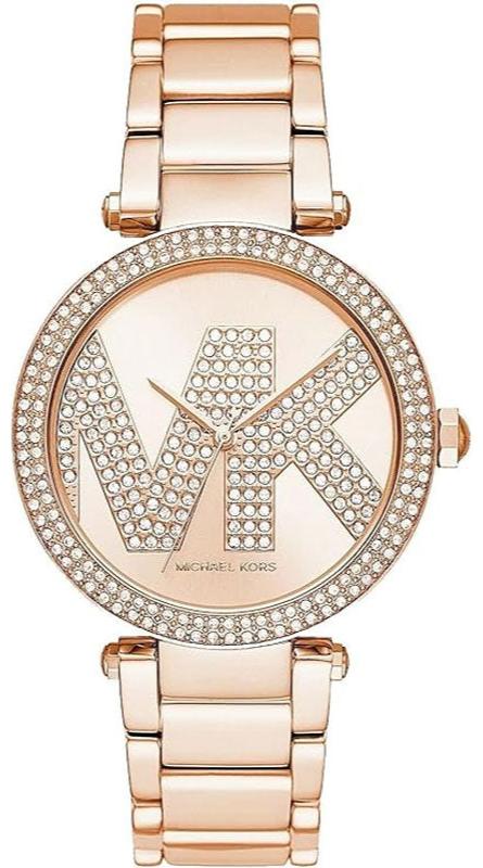 Michael Kors Parker Quartz Rose Gold Dial Rose Gold Steel Strap Watch For Women - MK6660 Buy Now By Michael Kors