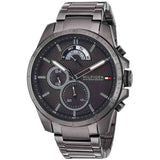 Tommy Hilfiger Decker Quartz Black Dial Black Steel Strap Watch for Men - 1791347 Buy Now By Tommy Hilfiger