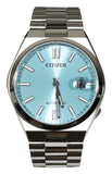 Citizen Tsuyosa Automatic Turquoise Dial Silver Steel Strap Watch For Men - NJ0151-88M Buy Now By Citizen