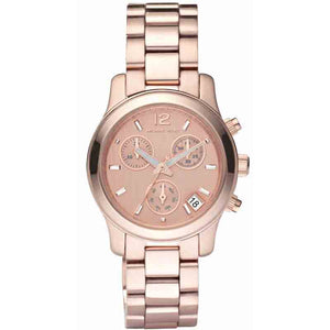 Michael Kors Runway Chronograph Rose Gold Dial Rose Gold Steel Strap Watch for Women - MK5430 Buy Now By Michael Kors