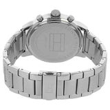Tommy Hilfiger Jake Chronograph Black Dial Silver Steel Strap Watch for Men - 1791234 Buy Now By Tommy Hilfiger