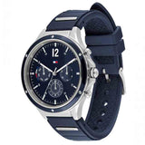Tommy Hilfiger Eve Chronograph Quartz Blue Dial Blue Rubber Strap Watch For Women - 1782281 Buy Now By Tommy Hilfiger