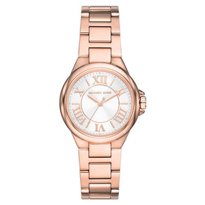Michael Kors Camille Quartz White Dial Rose Gold Steel Strap Watch For Women - MK7256 Buy Now By Michael Kors