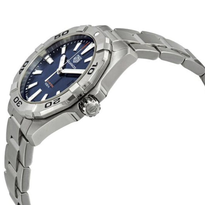 Tag Heuer Aquaracer Blue Dial Silver Steel Strap Watch for Men - WBD1112.BA0928 Buy Now By Tag Heuer