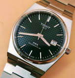 Tissot PRX Powermatic 80 Green Dial Silver Steel Strap Watch For Men - T137.407.11.091.00 Buy Now By Tissot