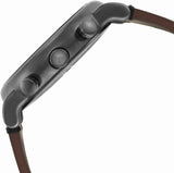 Emporio Armani Classic Chronograph Black Dial Brown Leather Strap Watch For Men - AR1919 Buy Now By Emporio Armani