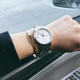 Tissot Automatics III Day Date White Dial Silver Steel Strap Watch For Men - T065.430.11.031.00 Buy Now By Tissot