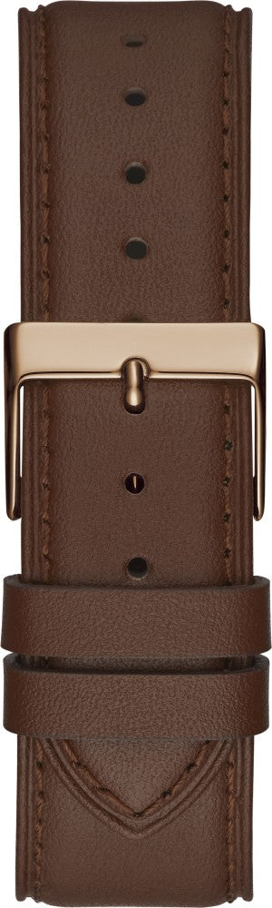 Guess Tailor Analog Blue Dial Brown Leather Strap Watch for Men - GW0389G3 Buy Now By Guess