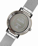 Guess Iconic Diamonds Silver Dial Silver Mesh Bracelet Watch For Women - GW0477L1 Buy Now By Guess