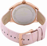 Michael Kors Sage Three-Hand Mother of Pearl Pink Dial Pink Leather Strap Watch for Women - MK4820 Buy Now By Michael Kors