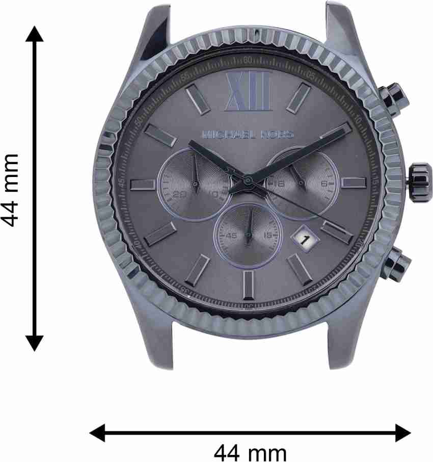 Michael Kors Lexington Chronograph Blue Dial Blue Steel Strap Watch for Men - MK8480 Buy Now By Michael Kors
