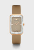 Swarovski Uptown Crystal Grey Dial Grey Leather Strap Watch for Women - 5547716 Buy Now By Swarovski