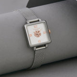 Coach Cass White Dial Silver Mesh Bracelet Watch for Women - 14503697 Buy Now By Coach