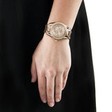 Fossil Riley Multifunction Rose Gold Dial Rose Gold Steel Strap Watch for Women - ES2811 Buy Now By Fossil