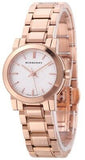 Burberry The City White Dial Rose Gold Steel Strap Watch for Women - BU9204 Buy Now By Burberry