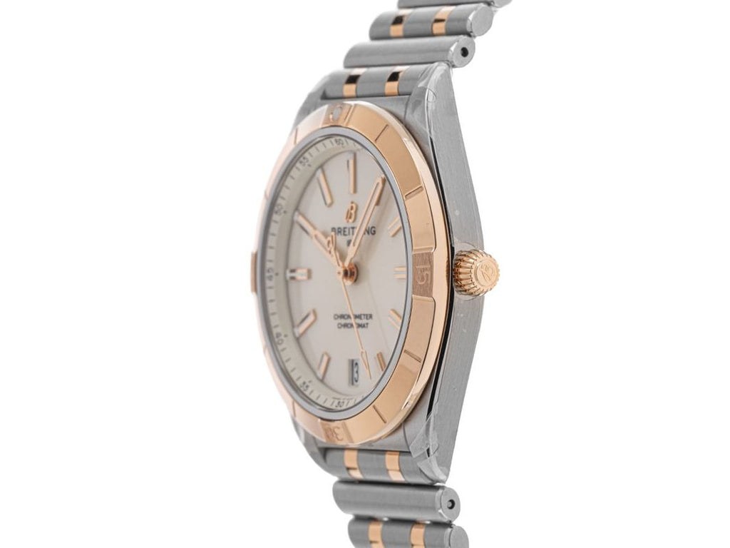 Breitling Chronomat Automatic 36 White Dial Two Tone Steel Strap Watch for Women - U10380101A1U1 Buy Now By Breitling
