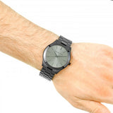 Michael Kors Slim Runway Black Dial Black Steel Strap Watch for Men - MK8507 Buy Now By Michael Kors