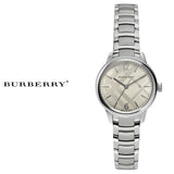 Burberry The Classic Silver Dial Silver Steel Strap Watch for Women - BU10108 Buy Now By Burberry