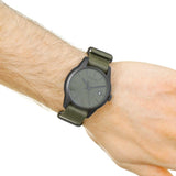 Calvin Klein Tone Green Dial Green NATO Strap Watch for Men - K7K514WL Buy Now By Calvin Klein