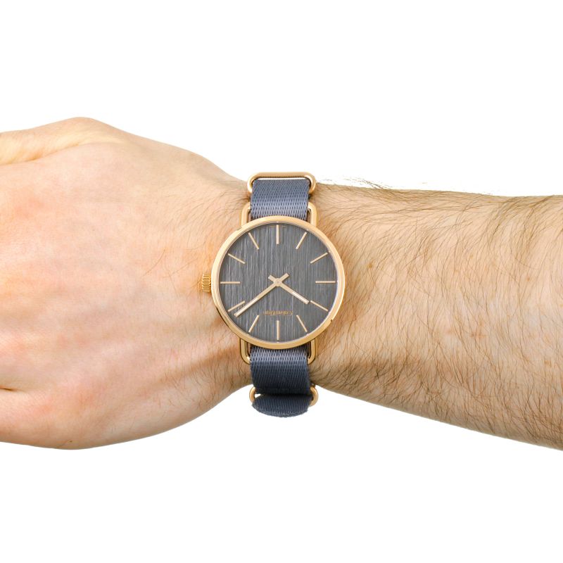 Calvin Klein Even Grey Dial Grey NATO Strap Watch for Men - K7B216P3 Buy Now By Calvin Klein