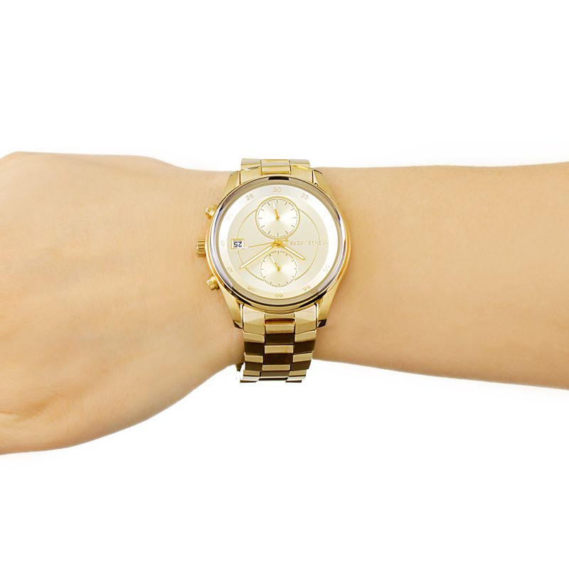 Michael Kors Briar Analog Gold Dial Gold Steel Strap Watch For Women - MK6464 Buy Now By Michael Kors