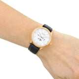 Movado Heritage Celestograf White Mother of Pearl Dial Blue Leather Strap Watch For Women - 3650011 Buy Now By Movado