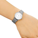 Marc Jacobs Roxy White Dial Silver Steel Strap Watch for Women - MJ3525 Buy Now By Marc Jacobs