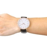 Michael Kors Jaryn Quartz White Dial Black Leather Strap Watch For Women - MK2472 Buy Now By Michael Kors