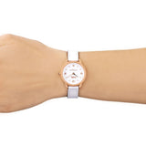 Coach Delancey White Dial White Leather Strap Watch for Women - 14502790 Buy Now By Coach