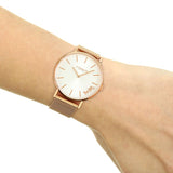 Coach Perry White Rose Gold Mesh Bracelet Watch for Women - 14503126 Buy Now By Coach