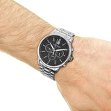 Tommy Hilfiger Kyle Chronograph Grey Dial Silver Steel Strap Watch for Men - 1791632 Buy Now By Tommy Hilfiger