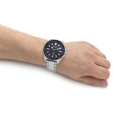 Hugo Boss Supernova Chronograph Black Dial Silver Steel Strap Watch for Men - 1513359 Buy Now By Hugo Boss