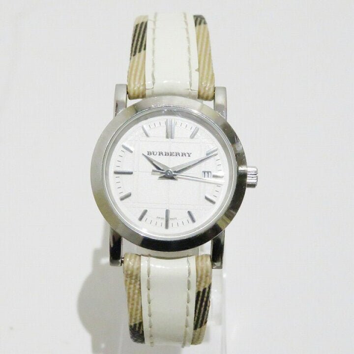 Burberry Heritage Nova Heritage White Dial Leather Strap Watch for Women - BU1395 Buy Now By Burberry